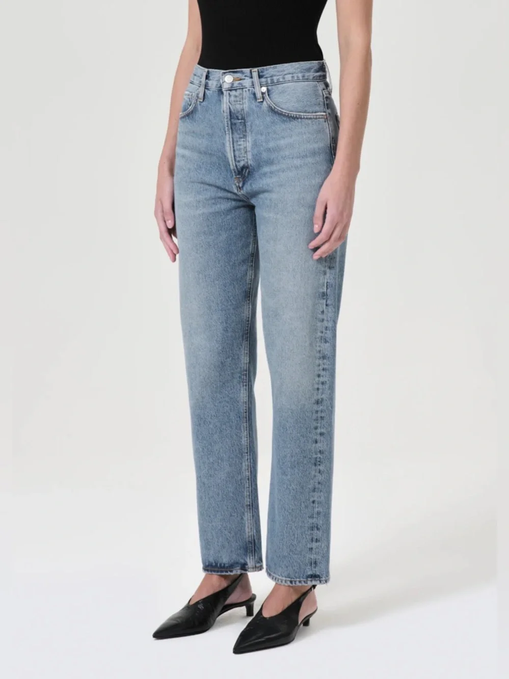 NEW Agolde 90s Pinch Jeans High Rise Straight Leg Womens Size 26